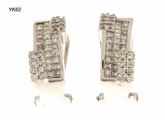 Pendientes con Brillantes