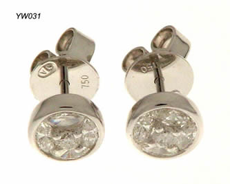 Pendientes con Brillantes