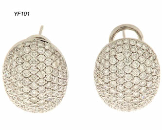 Pendientes con Brillantes