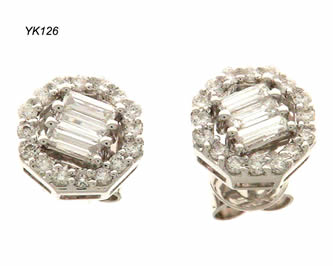 Pendientes con Brillantes