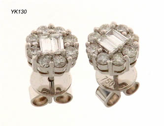 Pendientes con Brillantes