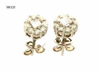 Pendientes con Brillantes